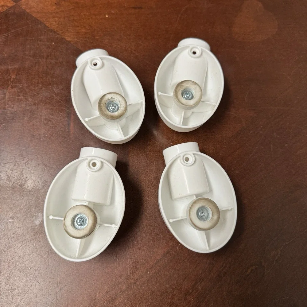 Fisher Price Cradle 'n‎ Swing Feet & Screws Base Replacement Part (4)
